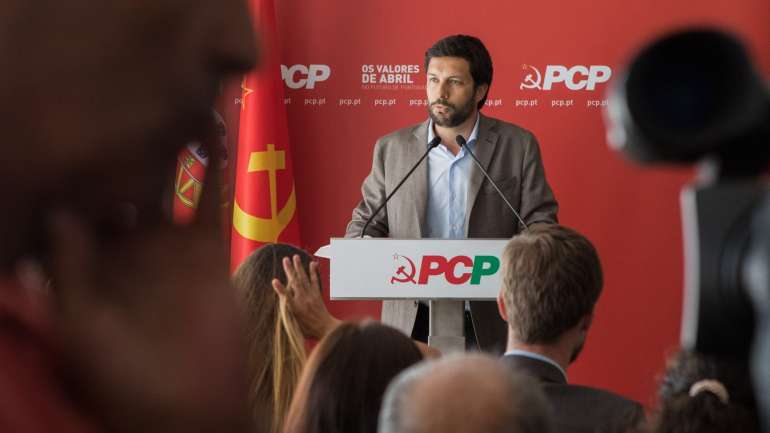 O eurodeputado comunista João Ferreira é um dos três deputados eleitos da CDU para Bruxelas e Estrasburgo