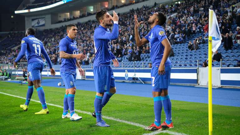 Hernâni entrou para o lugar de Otávio aos 12', marcou aos 16' o 2-1 e esteve particularmente ativo no ataque portista