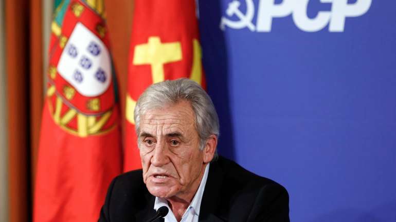 Jerónimo de Sousa, secretário-geral do PCP: "Quero dizer 'basta' porque a vida clarificará os objetivos de quem desencadeou esta infâmia"