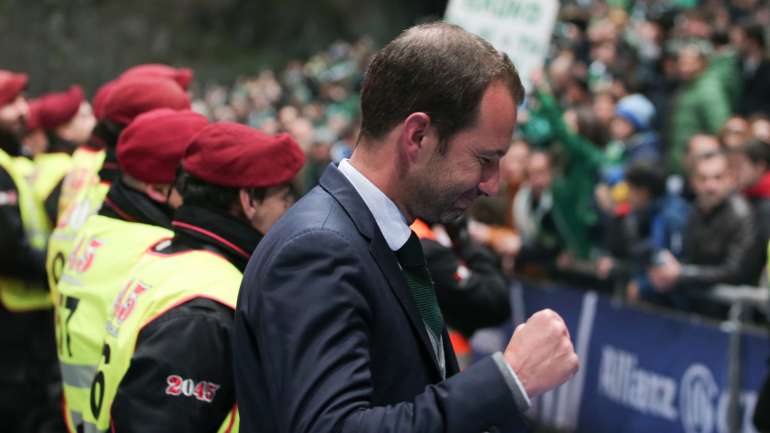Frederico Varandas conseguiu o primeiro título no futebol como presidente do Sporting, depois de ter sido eleito em setembro