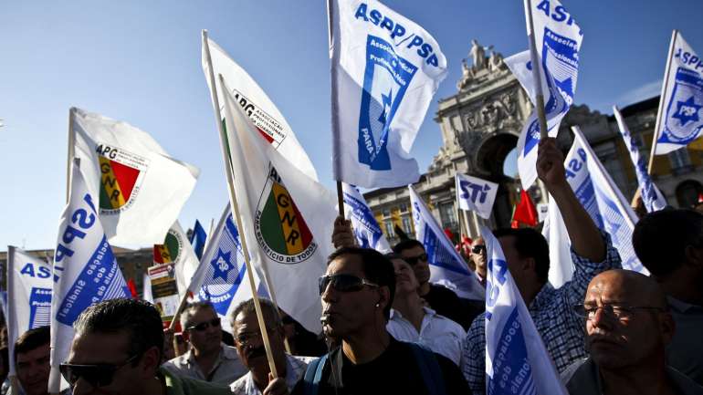 Manifestação começará na Direção Nacional da PSP, na Penha de França, em Lisboa, até ao Ministério da Administração Interna, no Terreiro do Paço