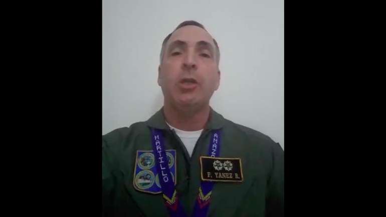 Francisco Estéban Yánez Rodríguez é também diretor de planificação estratégica do Alto Comando Militar de Aviação