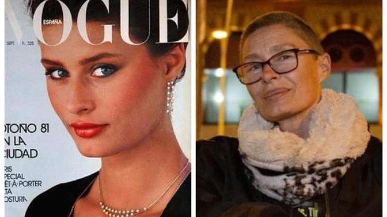 A modelo volta a posar, quase 25 anos depois do fim da carreira.