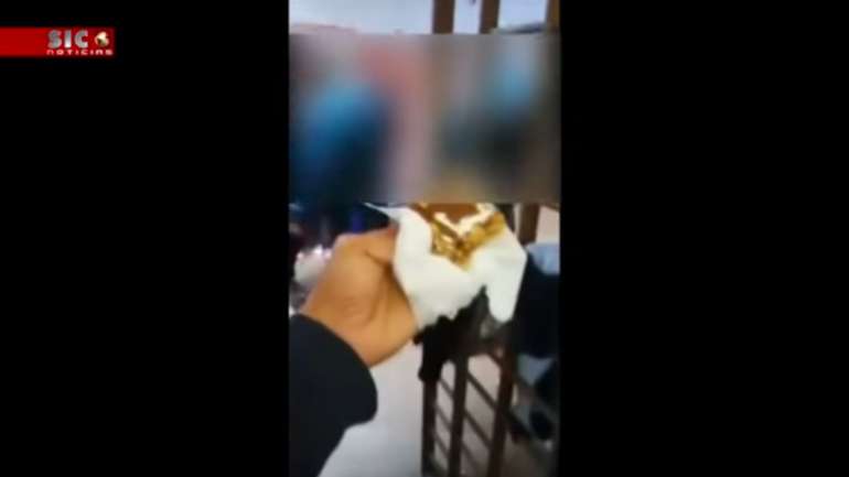 Vídeo foi publicado em direto na internet, durante mais de 40 minutos, e foi depois divulgado pela SIC