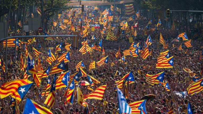 Doze dirigentes independentistas catalães estão acusados de estar envolvidos na tentativa de secessão da Catalunha em outubro de 2017