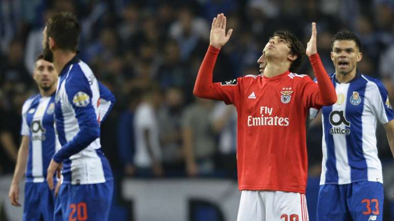 Depois de já ter marcado em Alvalade, João Félix fez um golo no Dragão. O terceiro, em cinco clássicos