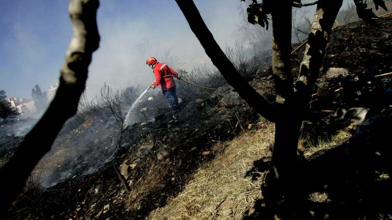 Os três incêndios tiveram origem em queimas para eliminação de sobrantes vegetais