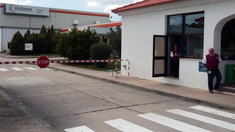 Incidente aconteceu na quarta-feira à noite na fábrica de componentes eletrónicos da Visteon, em Palmela