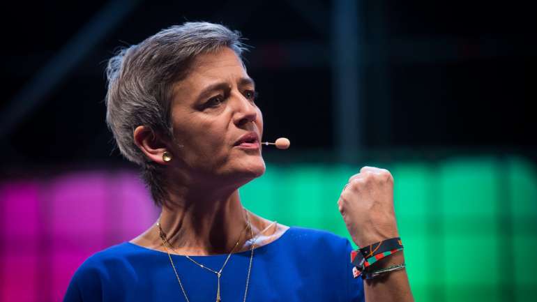A comissária europeia para a concorrência, Margrethe Vestager.