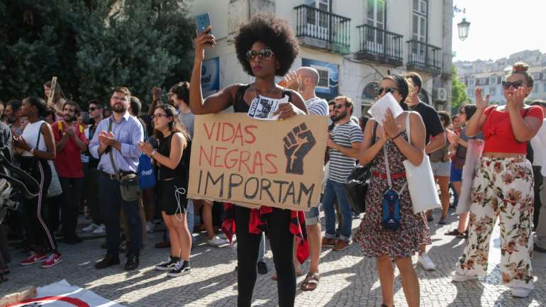 Mobilização Nacional de Luta contra o Racismo, em setembro de 2018