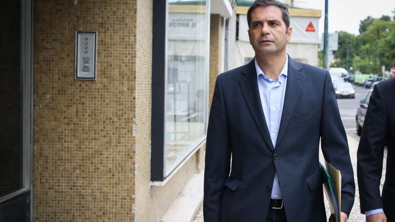 O ex-porta-voz da Polícia Judiciária Militar, Vasco Brazão, comandou a operação do achamento das armas desaparecidas em Tancos