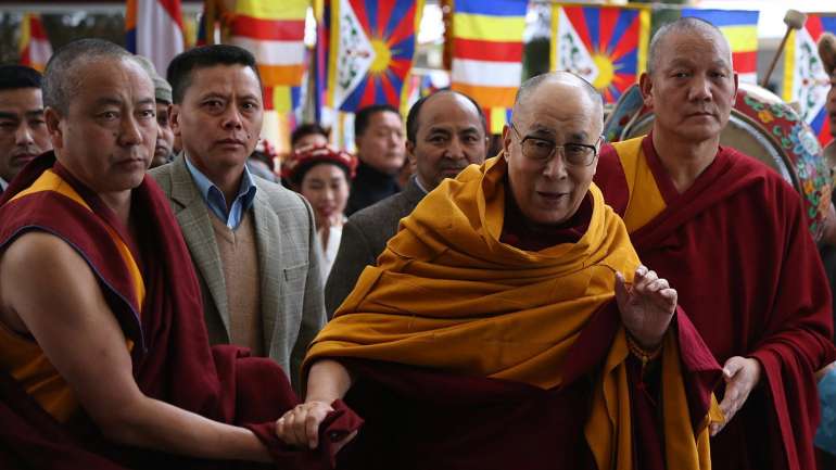 "Estou normal, praticamente normal", disse o líder espiritual tibetano