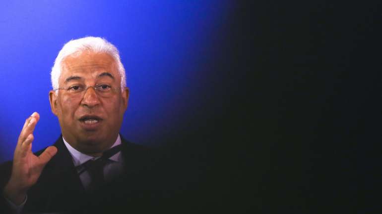 O primeiro-ministro António Costa