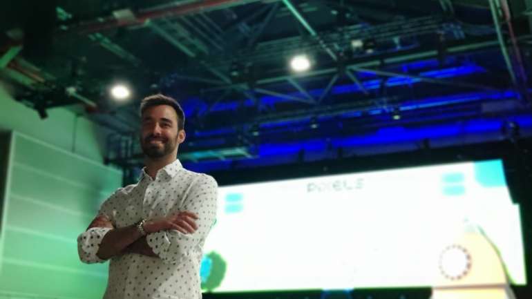 Mário Alves utilizou o Pixels Camp 2019, que decorreu entre 21 e 23 de março, para fazer a primeira experiência com o público do sistema de votos da Takai