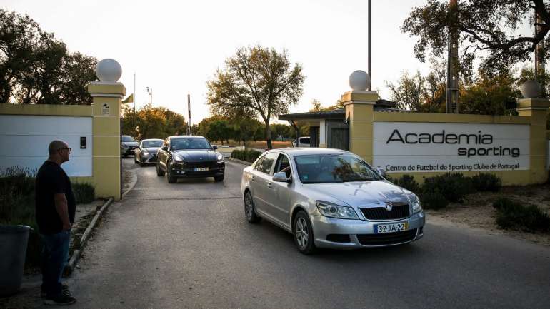 Academia do Sporting, em Alcochete