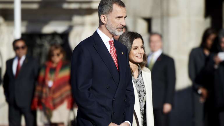Felipe e Letizia casaram-se a 22 de maio de 2004. A cerimónia contou com 1.200 convidados