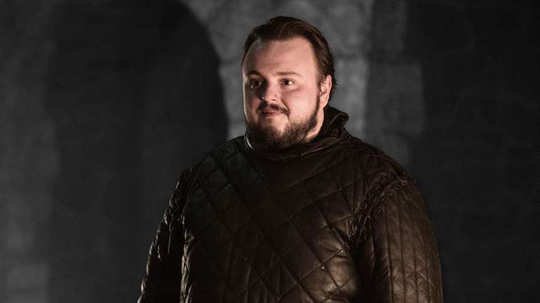 Era atrás de Samwell Tarly que estava escondida a garrafa de água