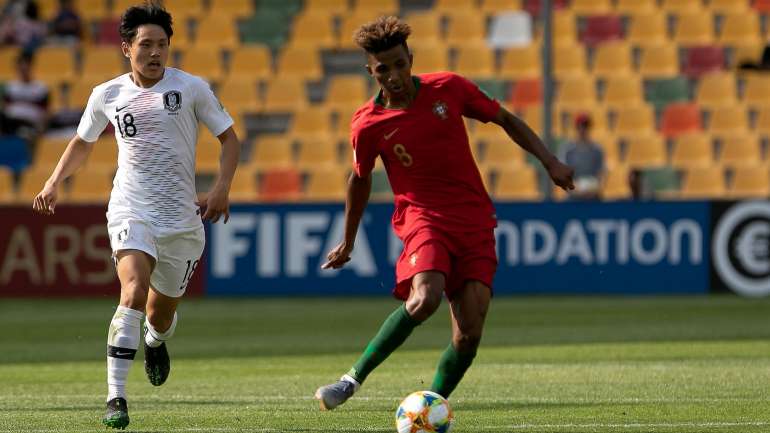 Gedson foi titular na equipa portuguesa, a par dos também campeões nacionais Jota e Florentino