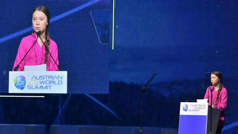 Greta Thunberg tem inspirado muitos jovens para o protesto contra as alterações climáticas