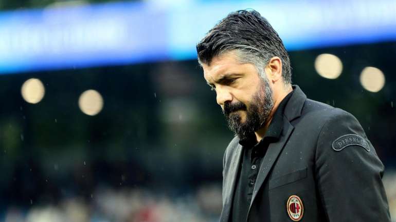 Gattuso exercia o cargo desde julho de 2018