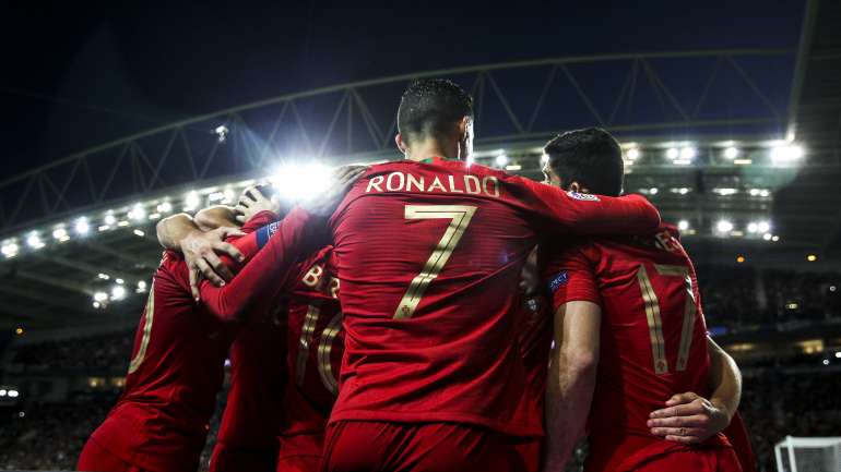 O capitão português estreou-se na Liga das Nações, já que falhou toda a fase de grupos