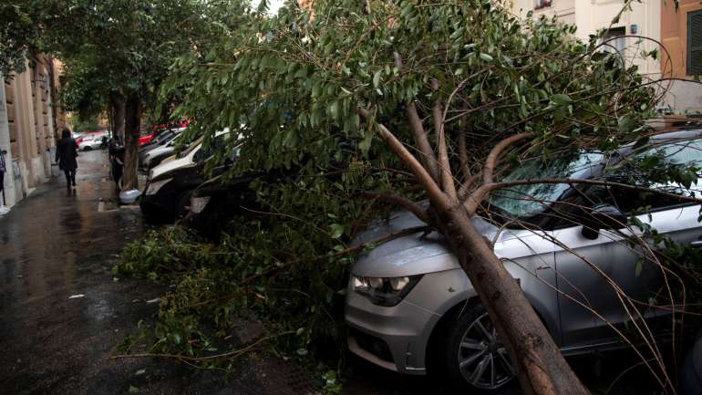 O aviso laranja é o segundo mais grave e indica situação meteorológica de risco moderado a elevado