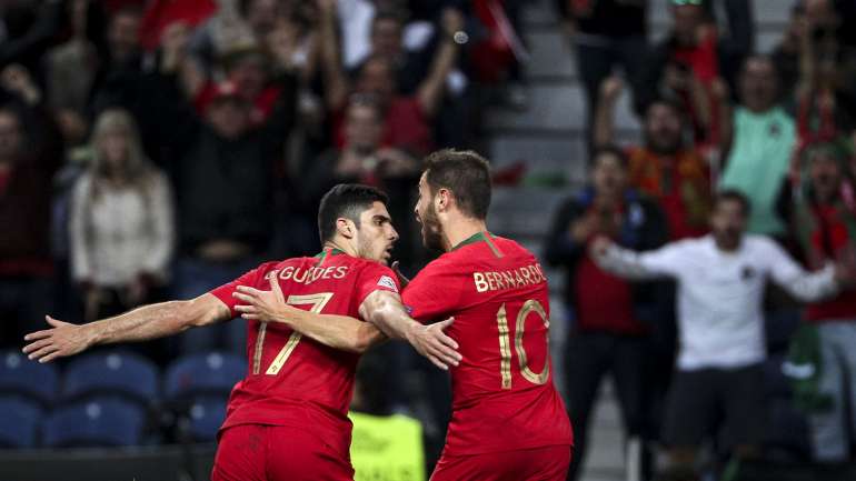 Bernardo Silva fez a assistência para o golo de Gonçalo Guedes na final e foi considerado o MVP da Final Four