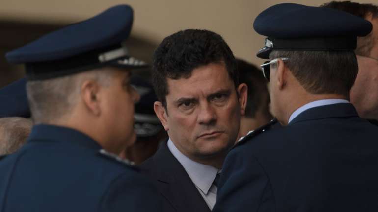 O juiz que agora é ministro da Justiça brasileiro, Sérgio Moro