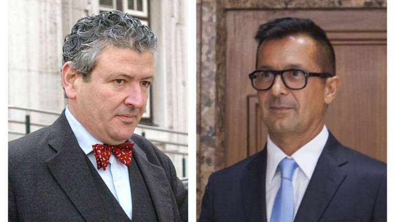O juiz desembargador Ricardo Cardoso (à esquerda) criticou duramente o juiz de direito Ivo Rosa (à direita) no seu acórdão de fevereiro de 2019
