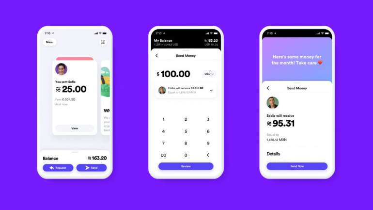 A criptomoeda do Facebook vai estar disponível no Messenger, WhatsApp e numa app própria (a da imagem)