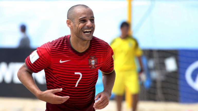 O capitão Madjer alcança agora o primeiro lugar nos Jogos Europeus depois da medalha de bronze em Baku 2015