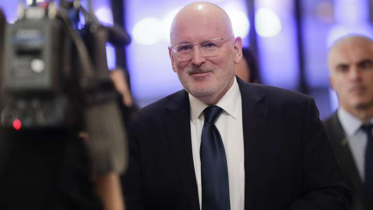 Frans Timmermans, o candidato socialista à presidência da Comissão Europeia, está perto de se tornar o sucessor de Jean-Claude Jucnker