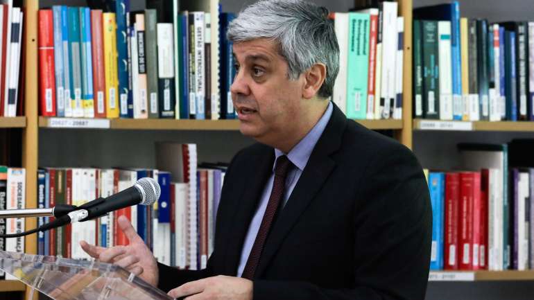 Mário Centeno falou na abertura do ciclo de Conversas sobre a Memória e o Futuro da Administração Pública, em Lisboa