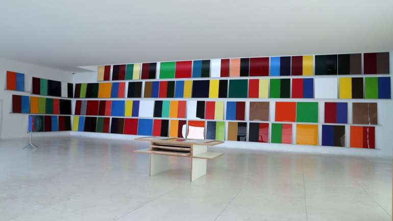 Exposição "Viagem ao princípio: Ida e volta - 30 anos da Coleção de Serralves", no Museu e Casa de Serralves, no Porto.