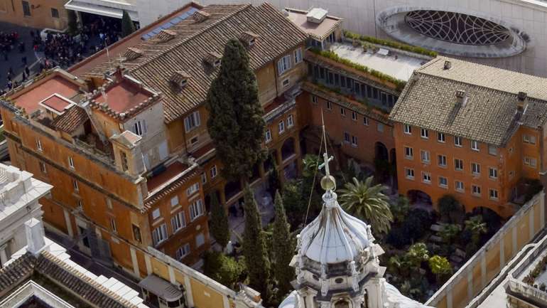 O cemitério Teutónico recebe os túmulos dos católicos alemães residentes em Roma