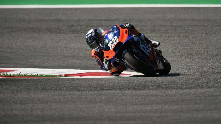 Miguel Oliveira tem estado em destaque no Grande Prémio da Áustria, "casa" da sua equipa KTM