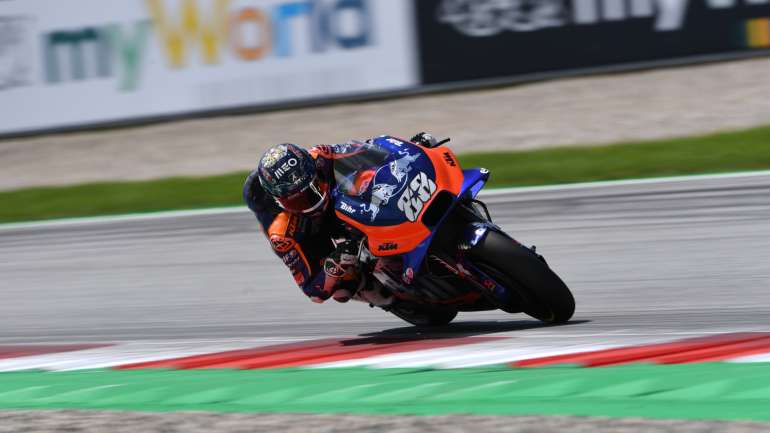 Miguel Oliveira teve um fim de semana sempre em crescendo na Áustria, que acabou com um histórico oitavo lugar na corrida