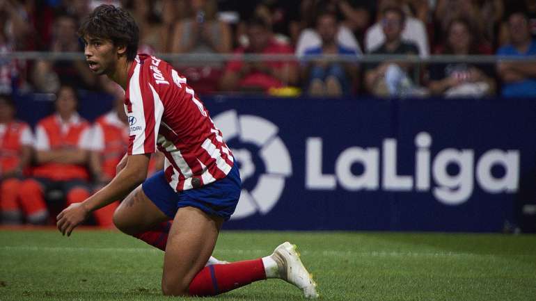 O jogador português foi titular na jornada inaugural da liga espanhola