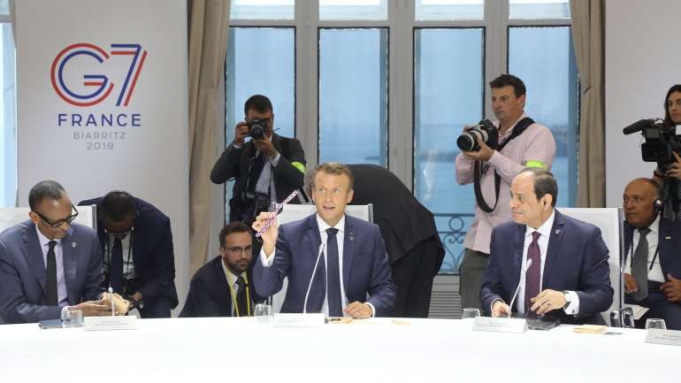A ajuda foi anunciada pelo grupo dos sete países mais ricos do mundo, que está reunido em cimeira na cidade francesa de Biarritz