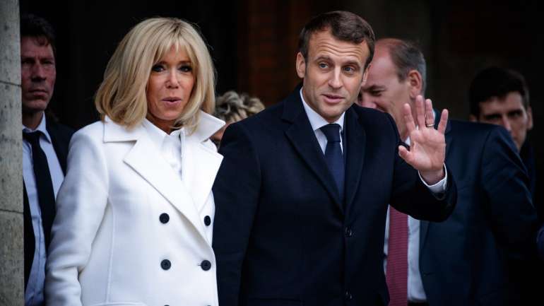A polémica mais recente entre os dois chefes de estado teve a ver com uma piada com a mulher de Macron