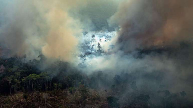 A amazónia é a região brasileira mais afetada pelos incêndios