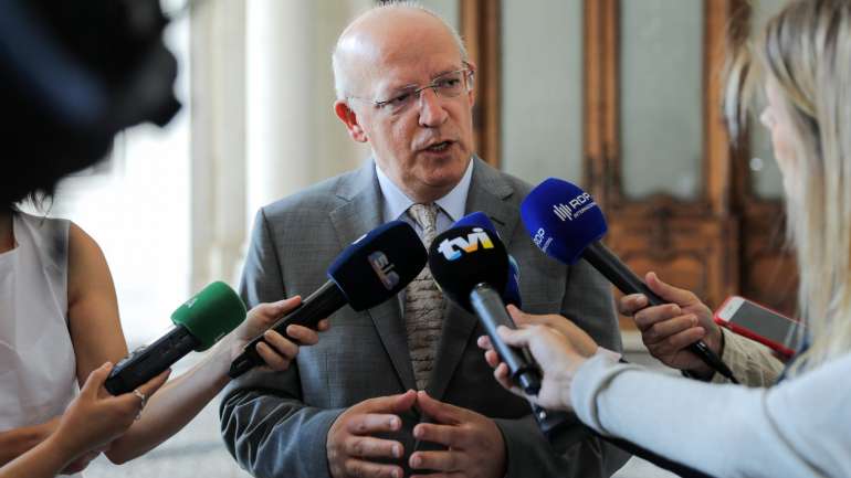 O ministro dos Negócios Estrangeiros, Augusto Santos Silva