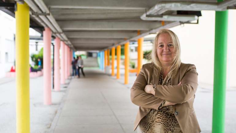 Ana Cláudia Cohen, diretora do agrupamento de escolas de Alcanena, diz que ali há uma cultura enraizada em termos de projetos STEM