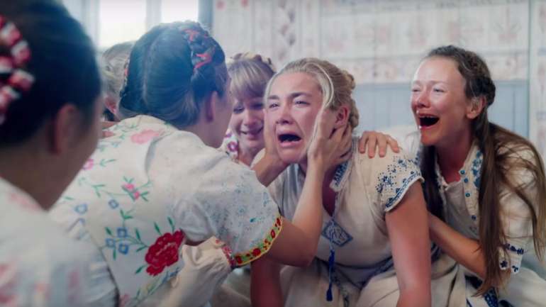 Florence Pugh em "Midsommar-O Ritual", de Ari Aster: horror numa comunidade pagã