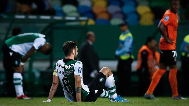 O Sporting nunca tinha perdido três vezes seguidas em casa