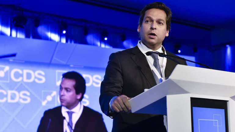 O ex-deputado Filipe Lobo d'Ávila do grupo "Juntos pelo Futuro" do CDS