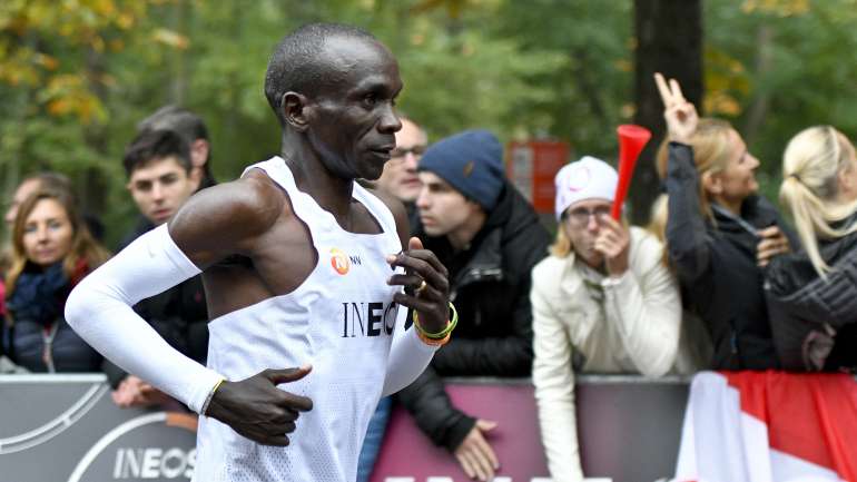O recorde de Eliud Kipchoge não é oficial