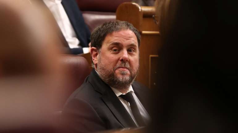 No caso de Oriol Junqueras, a Fiscalía pedia 25 anos de prisão; a Abogacía 12. Acabou condenado a 13 anos de prisão