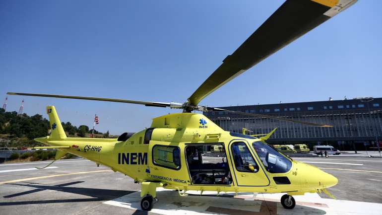 INEM vai aplicar as penalizações previstas no contrato referentes aos vários dias em que este helicóptero esteve inoperacional.