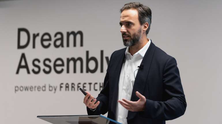 José Neves no anúncio da primeira edição do Dream Assembly